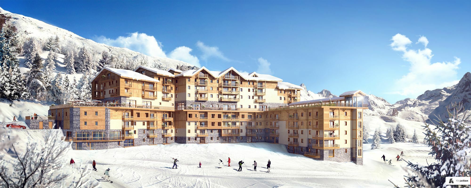 Residence Club Mmv Le Coeur Des Loges แซ็ง-มาร์แต็ง-เดอ-แบลวีย์ ภายนอก รูปภาพ
